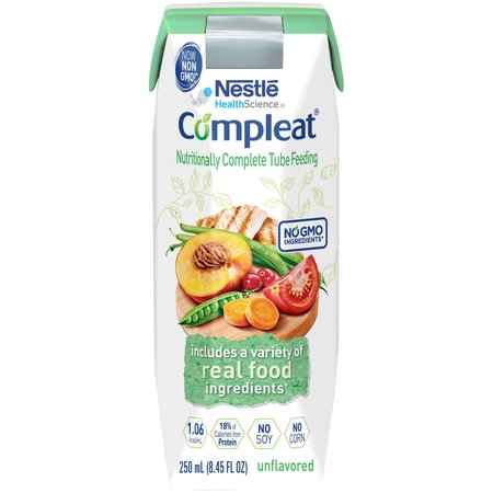 COMPLEAT Tube Feeding Formula Unflavored 8.45 oz Carton, PK 24 14010000